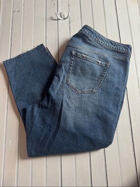 Torrid High Rise Straight Leg Jeans Medium Wash Size 22R